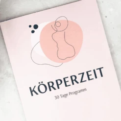 KÖRPERZEIT PROGRAMM -Eclat Naturel Geschaft Korperzeitbuch