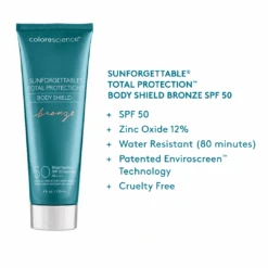Sunforgettable® Total Protection™ Body Shield Bronze SPF 50 -Eclat Naturel Geschaft TP AltImage Updates bodyshieldbronze