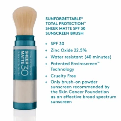 Sunforgettable® Total Protection™ Sheer Matte SPF 30 Sunscreen Brush 9 Sunforgettable® Total Protection™ Sheer Matte SPF 30 Sunscreen Brush -Eclat Naturel Geschaft TP AltImage Updates sheermatte brushon 2 15af7a27 4d40 44d7 b8b0 d7dcf12450bd