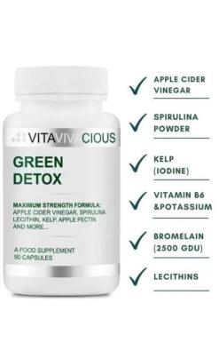 GREEN DETOX -Eclat Naturel Geschaft vitaviva apple cider vinegar 2